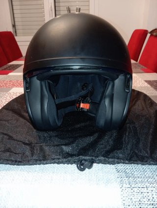 Casco Jet LS2 Spitfire II Talla S + Visor Solar