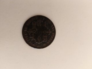 Moneda 4 Maravedíes Segovia 1836. Rara