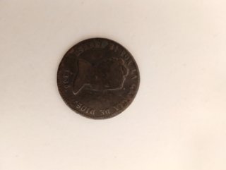 Moneda 4 Maravedíes Segovia 1836. Rara