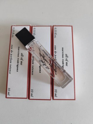 Lote 3x Narciso Rodriguez All of Me 10ml