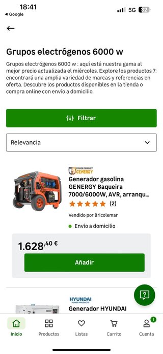 Generador Gasolina 7000W