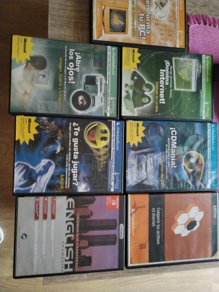 Lote 7 DVDs Microsoft