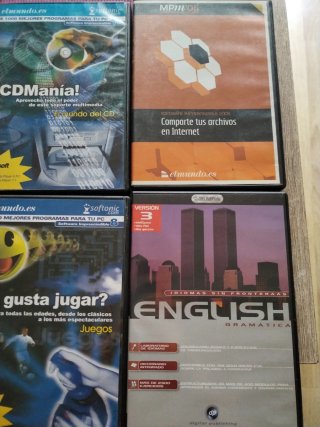 Lote 7 DVDs Microsoft