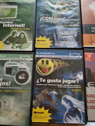 Lote 7 DVDs Microsoft