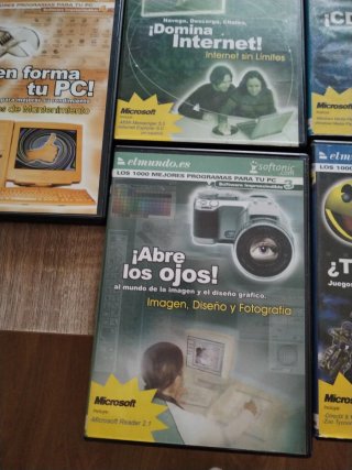 Lote 7 DVDs Microsoft