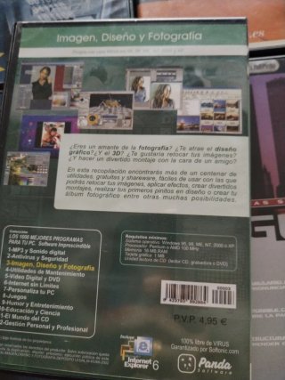 Lote 7 DVDs Microsoft