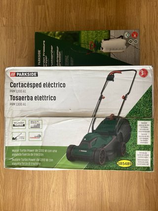 Cortacésped Eléctrico y pulverizador a Presión