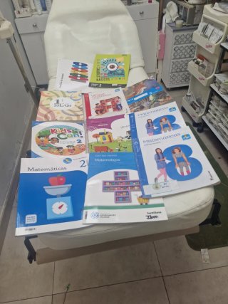 Libros de primaria de diferentes materias