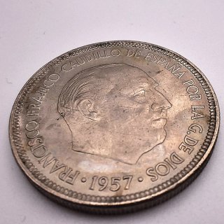5 Pesetas 1957 Estrella 63 SC