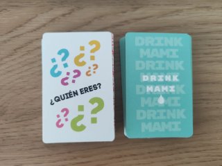Juego cartas Drink Mami H2O