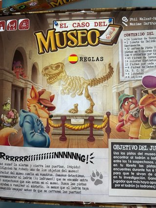 El Caso del Museo - Juego de Mesa