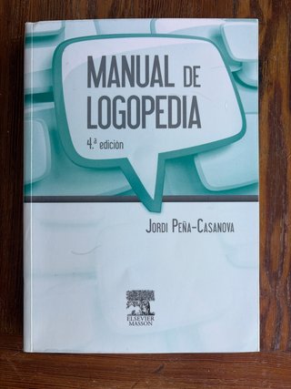 Libro manual de logopedia