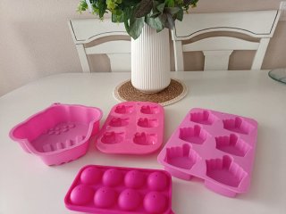 4 Moldes Repostería Silicona