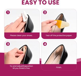 8 Pares de Protectores Talón Welnove Beige