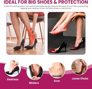 8 Pares de Protectores Talón Welnove Beige