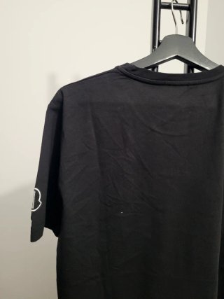 Camiseta Moncler Negra Logo