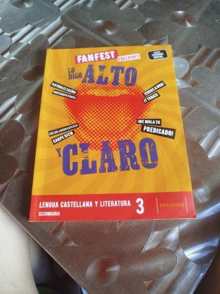 Lengua castellana y literatura 3 Secundaria
