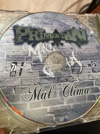 CD PRIMER DAN Mal Clima Rap Hip Hop