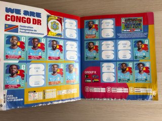 Álbum cromos Mundial con cromos