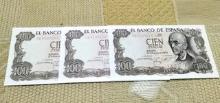 Billete 100 pesetas 1970 Banco de España
