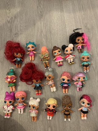 Muñecas LOL Surprise a elegir 2€ cada una.