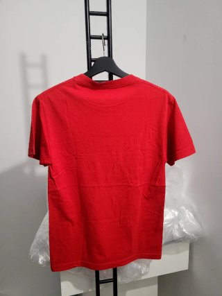 Camiseta DC Shoes Roja Estampada