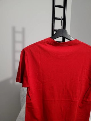 Camiseta DC Shoes Roja Estampada