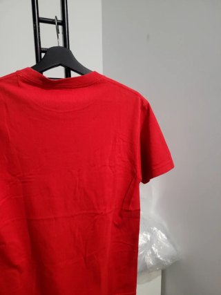 Camiseta DC Shoes Roja Estampada
