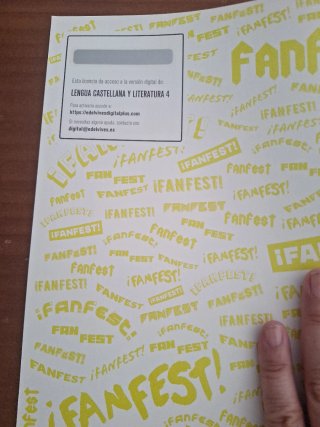 Lengua Castellana y Literatura 4, Secundaria, F...
