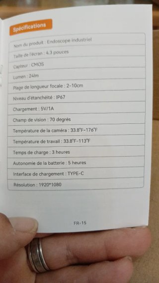 Endoscopio Industrial