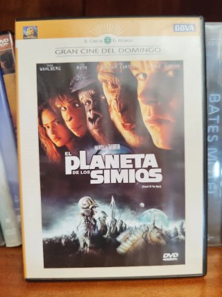 DVD El Planeta de los Simios