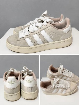 Adidas Campus Beige/Blanco Talla 42