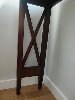 Mesa consola de madera teca