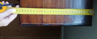 Mesa consola de madera teca