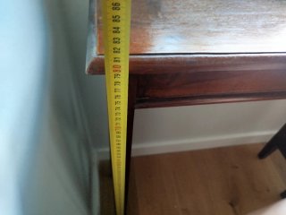 Mesa consola de madera teca