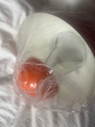 Lámpara colgante naranja Estilo nórdico 25cm∅nueva