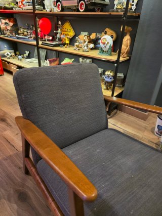 Butaca Ekenaset Ikea Tela Madera