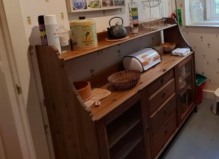 Aparador de cocina de madera