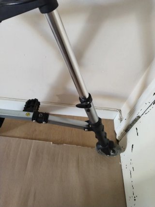 Bicicleta plegable aluminio roja