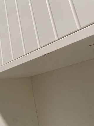 Mueble de baño alto blanco