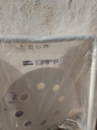 2 taburetes Ikea blancos