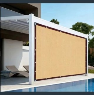 Toldo Vela Malla Sombra Rectangular 3X5