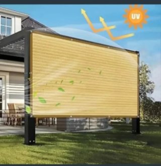 Toldo Vela Malla Sombra Rectangular 3X5