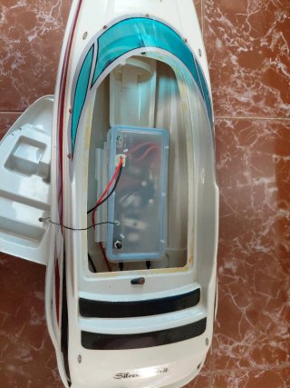 lancha teledirigida Graupner Silver Spirit 630mm
