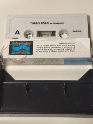 Amstrad Turbo Boat Simulator Cassette