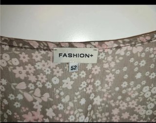 Blusa Fashion + Estampado Floral Talla 52
