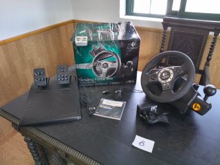 Volante Logitech Driving Force Pro PS2/PS3