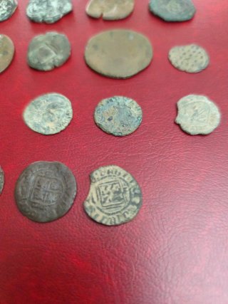 Lote 17 monedas antiguas