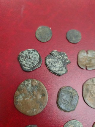 Lote 17 monedas antiguas