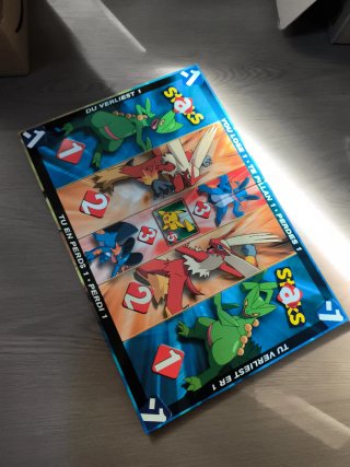 Álbum Vacío Staks Pokémon 2006 + Tablero Juego